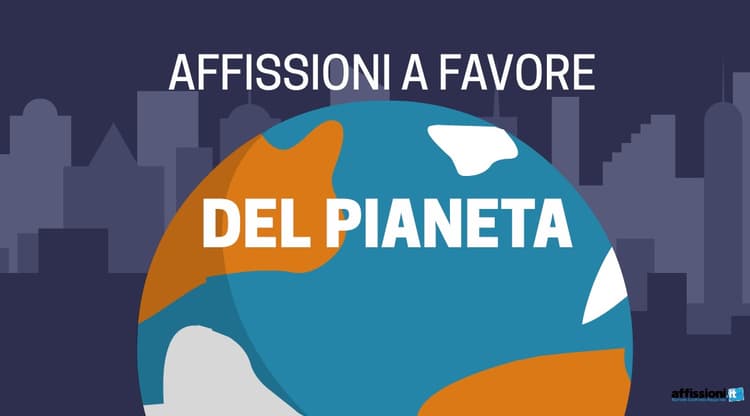 Affissioni a favore del pianeta