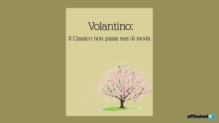 Volantino: Il Classico non passa mai di moda