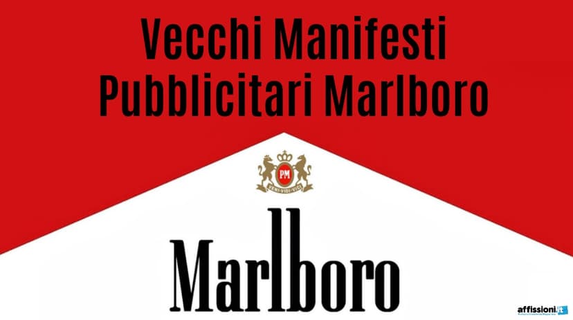 Vecchi Manifesti Pubblicitari Marlboro