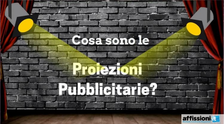 Proiezioni Pubblicitarie: stupore e innovazione